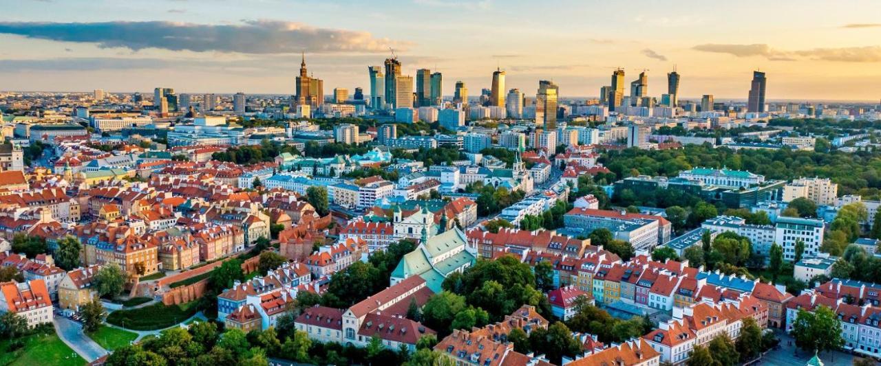 Neon 2 - Fast Wifi 70'Tv Netflix Hbo Max Appletv+ Apartment Warsaw Luaran gambar
